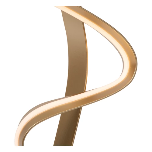 Lucide LAMBADA - Table lamp - LED Dim. - 1x19W 2700K - Matt Gold / Brass | Premium - detail 3